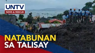 16 patay habang 7 ang nawawala sa pagguho ng lupa sa Talisay, Batangas sa kasagsagan ng bagyo