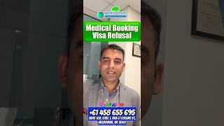 Medical booking visa refusal #australia #shorts #ytshorts