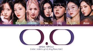 NMIXX 'O.O' Lyrics (엔믹스 O.O 가사) (Color Coded Lyrics)