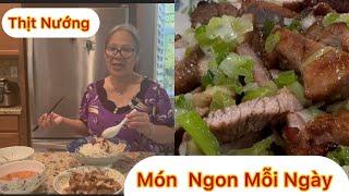 Vlog 870: Món Bún Thịt Nướng Rất Ngon Ai  Cũng Làm Đuợc