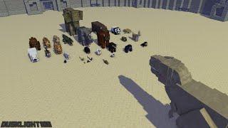 (13+) T-Rex/Tyrannosaurus Rex vs Modern Animals | Minecraft Animation