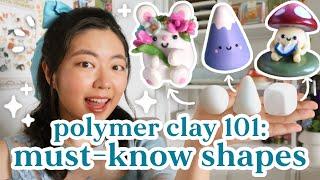 ⭐️ Polymer Clay 101: Must-Know Shapes for Beginners ⭐️