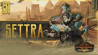 SETTRA THE IMPERISHABLE! | WARHAMMER II - Mortal Empires (Tomb Kings) #1 | SurrealBeliefs