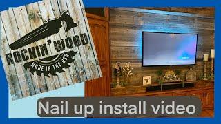 HOW TO Install Rockin' Wood Nail Up