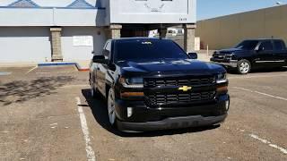 2017 Chevrolet silverado on 6/12 drop