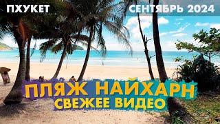 Пляжи Найхарн и Януй сейчас: идеальная погода на Пхукете. Актуальное видео!