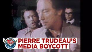 Pierre Trudeau and the media boycott, 1983