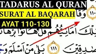 UNTUK PEMULA DAN LANSIA TADARUS AL QURAN SURAT AL BAQARAH AYAT 111-130 SECARA TARTIL DAN PELAN