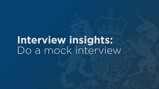 Interview Insights: Do a mock interview