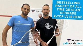 Tecnifibre Carboflex 125 X-Top V2 review: pdhsports with Mohamed El Shorbagy