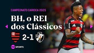 BRUNO HENRIQUE CHEGA A 100 GOLS PELO FLAMENGO E MENGÃO É FINALISTA DO CARIOCA | FLAMENGO 2X1 VASCO