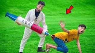 Must Watch Top Funniest Comedy Video 2024 Injection Wala comedy Video | Doctor E 204 @funcomedyltd