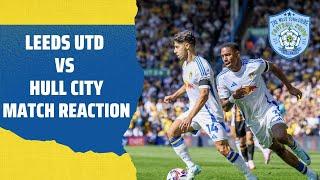 LEEDS UTD 2-0 HULL CITY - SOLOMON STEALS THE SHOW! -  INSTANT MATCH REACTION!