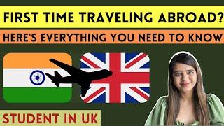 All Procedures At The Airport In Detail - Mumbai to London - Student