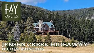 Montana Home With Land For Sale | Jensen Creek Hideaway | Dillon, MT