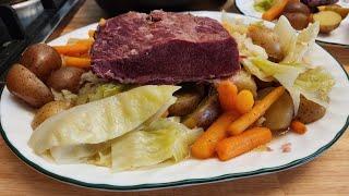 Corned Beef and Cabbage - Heirloom Recipe - Irish Pot Roast - One Pot Meal - The Hillbilly Kitchen