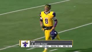 Jay Ducker ties state record for career touchdowns in Bellevue West's state quarterfinals victory