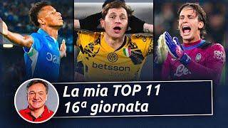 Inter Napoli e Atalanta si giocano il titolo? Il calcio sempre più fluido [Top11 - 16° giornata]