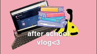 After school vlog | justally