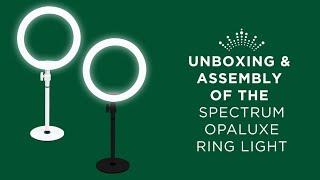 Spectrum Aurora 10" Opaluxe Ring Light | Unboxing & Assembly