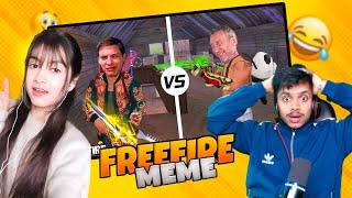 Kaal Yt vs Karry  Funniest Free Fire Memes REACTION