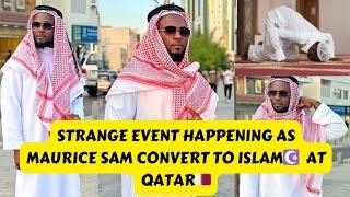 MAURICE SAM is doing strange things as he visit Arabic Country, Qatar for the first time.