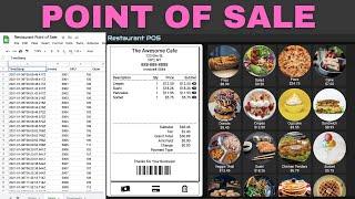 Create a Point of Sale (POS) Web App using Google Sheets and Apps Script