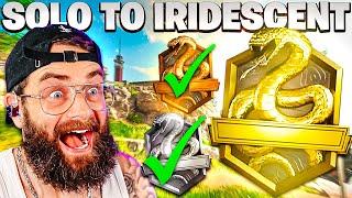 The Final Push For Platinum | Solo Bronze to Iridescent in Ranked Rebirth island #6