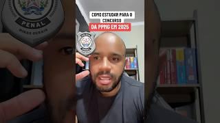 COMO ESTUDAR PARA A PPMG! #concursospúblicos #ppmg