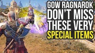 God of War Ragnarok Secrets - Don't Miss These Special Items (GOW Ragnarok Secrets)