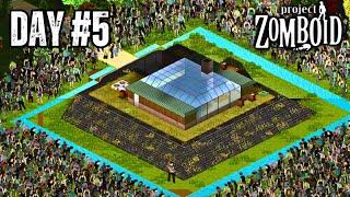 What Happens if You Survive 5 Days in This Bunker in Project Zomboid?