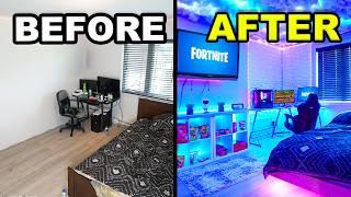 Transforming My Brother's BORING Room to His Dream Room!