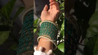 Old bangles ko new kaise bnae /  #shorts #handmade #bangles #youtubepartner #diy #yt