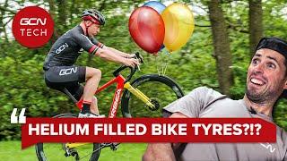 Would Inflating Bike Tires With Helium Save Watts? | GCN Tech Clinic