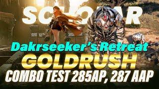 Darkseeker's Retreat | Scholar 285ap, 287aap Test | Gold Rush Combo | Infinite PVE Combo | BDO