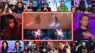 Youtubers React To `Darth Vader’ Anakin Vs Ahsoka Fight | Ahsoka Ep 5 Fight Scene Reaction Mashup