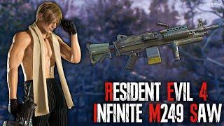 Resident Evil 4 Remake | Infinite M249 SAW Mod Full Professional Playthrough