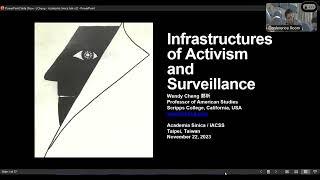 Infrastructures of Activism and Surveillance | Prof. Wendy Chen