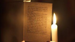 A book to read by candlelight