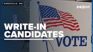 Write-in candidates: What you need to know ahead of Election Day