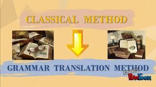 CLASSICAL METHOD