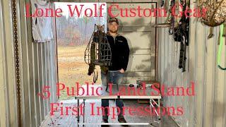 Lone Wolf Custom Gear .5 Public Land Stand - First Thoughts and Impressions