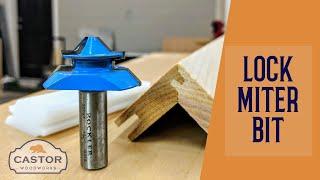 How to use the Lock Miter Bit