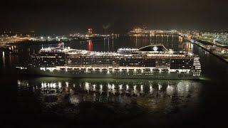 msc preziosa departing Southampton 13th December 2024 mavic 3 pro 4k 30FPS