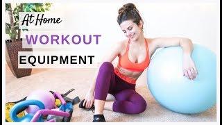 MY EASY AT HOME WORKOUT EQUIPMENT | SUPER AFFORDABLE! ASHLEY GAITA