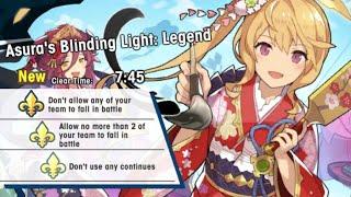 Dragalia Lost - Asura's Blinding Light: Legend (Coop) [Full Clear | Kimono Elisanne/Gala Zethia POV]