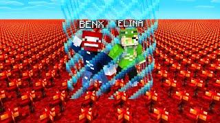 10 Tage in einer MINECRAFT HÖLLEN WELT!  (Minecraft)