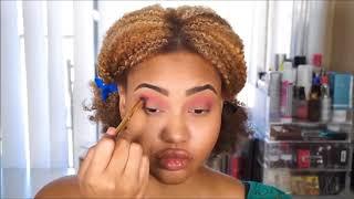 BERRY TONED & BRONZEY GLAM MAKEUP TUTORIAL | Brittney Enora