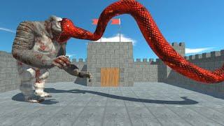 GORO THE GIANT in Sky Castle vs ALL UNITS Animal Revolt Battle Simulator