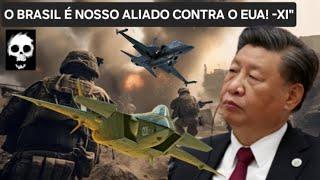 -DEPOIS DE ITERFERIR NO BRASIL" EUA CHEGA FIRME SOBRE A CHINA! -ESTAREMOS PRONTOS XI JINPING" -WAR-